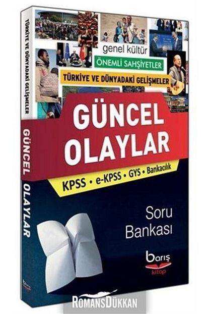 Baris Kitap Basim Yayin Guncel Olaylar Soru Bankasi Kpss E Kpss Gys Bankacilik Trendyol