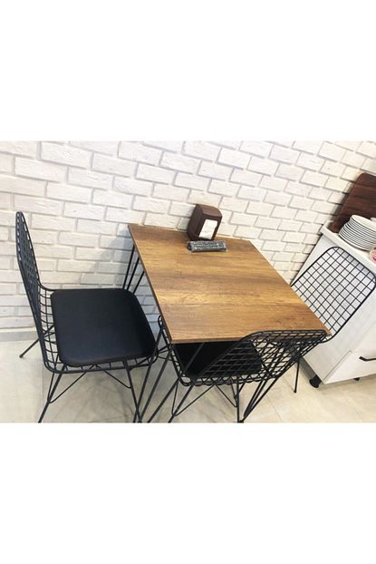 Theia Tasarim 4 Sandalyeli Barok Masa Takimi 70x70 Cm Trendyol