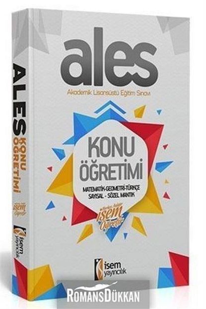 Isem Yayincilik 2020 Ales Sayisal Sozel Mantik Konu Ogretimi Trendyol