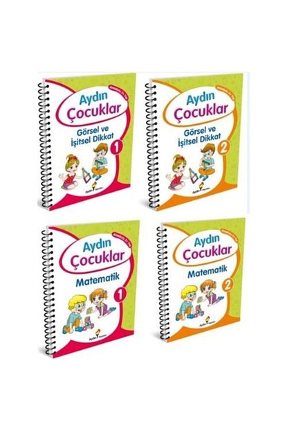 Aydin Yayinlari Aydin Cocuklar Anaokulu Seti 4 Kitap 5 Yas Trendyol
