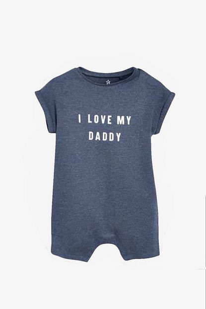 Next Baby Erkek Cocuk Lacivert I Love My Daddy Sort Tulum Romper Trendyol