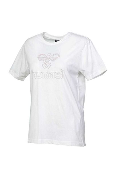 Hummel Erkek Beyaz Tisort Trendyol