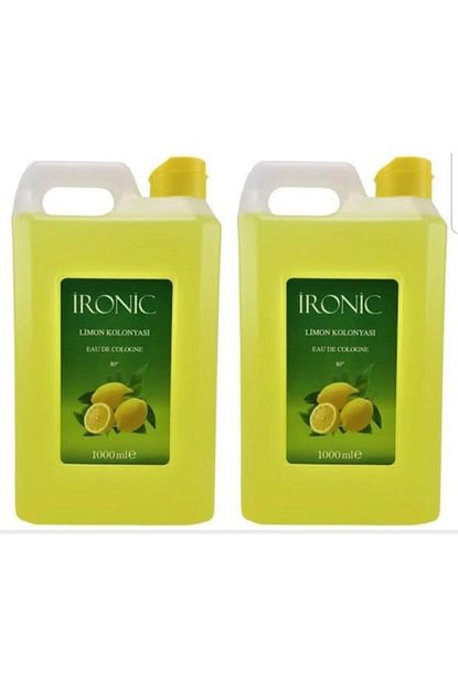 Ironic 80 Derece Litrelik Bidon Limon Kolonyasi 1000ml X 2 Adet Trendyol