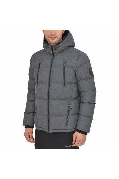 Lumberjack Erkek Gri Gano Coat Kisa Kaban Trendyol