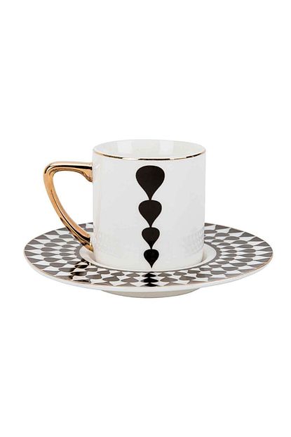 Karaca Black Drop 6 Li Kahve Takimi Trendyol