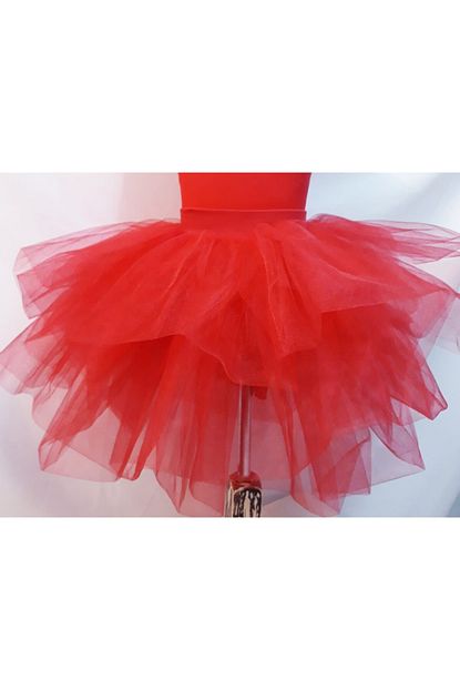 Lully Kids Kiz Cocuk Kirmizi Prenses Tutu Etek Trendyol