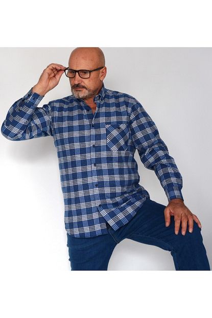 Oboybey Colection Erkek Lacivert Kislik Gomlek Trendyol