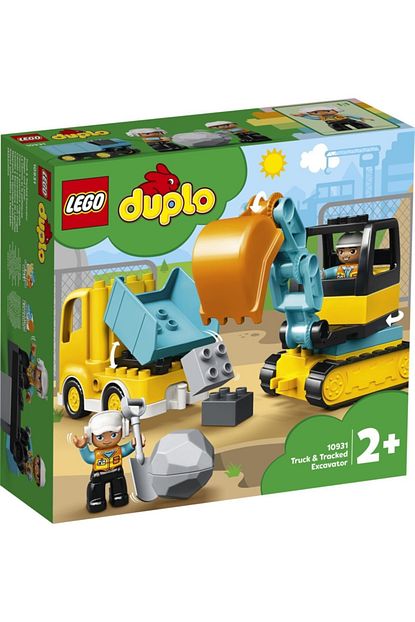 Lego Duplo Insaat Kamyonu Ve Paletli Kazici 10931 Yapim Oyuncagi Trendyol