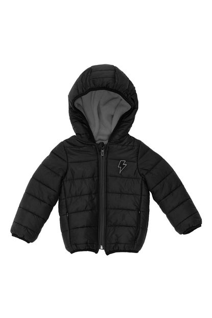 Gugo Erkek Bebek Siyah Sisme Mont Na320512 Trendyol