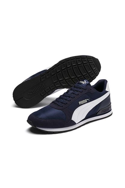 Puma Erkek Lacivert St Runner V2 Mesh Erkek Spor Ayakkabi 366811 03 Trendyol