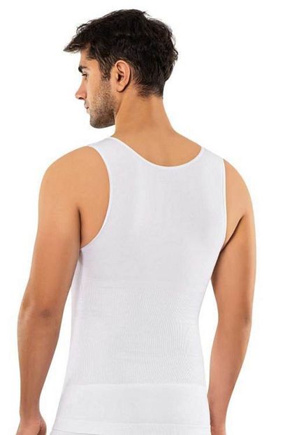 Erdem Erkek Beyaz Seamless 1 Beden Incelten Korseli Atlet Korse Trendyol