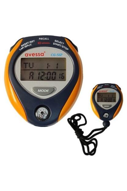 Avessa 10 Hafizali Kronometre Cg512 Stop Watch Cok Renkli Trendyol