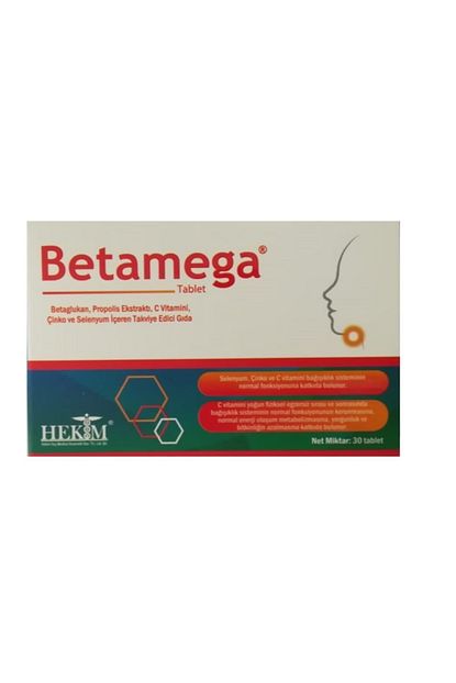 hekim ilac betamega multivitamin 30