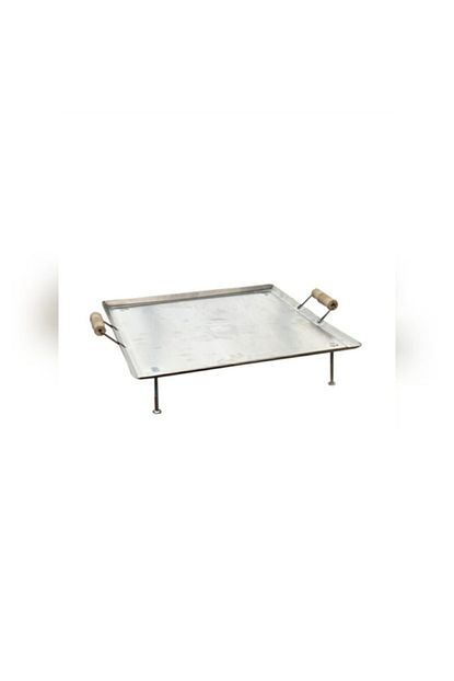 Alfemet Aluminyum Kare Ocak Ustu Yufka Ve Ekmek Saci 50x50 Cm Trendyol