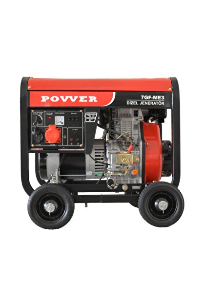 Power 7 Kw 8 7kva Dizel Jenerator Ipli Marsli Tekerlikli Bilgi Icin Urune Tiklayiniz Trendyol