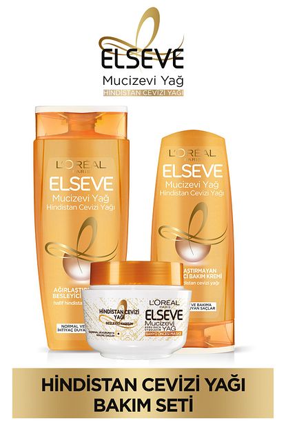 Elseve Mucizevi Hindistan Cevizi Yagi Besleyici Sampuan 450ml Sac Bakim Kremi 360 Ml Sac Maskesi Fiyati Yorumlari Trendyol