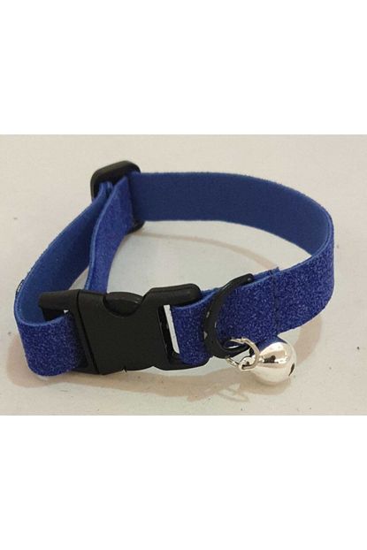 Elite Mavi Renk Ozel Derili 1 5 Cm Kilit Tokali Kedi Tasmasi Trendyol