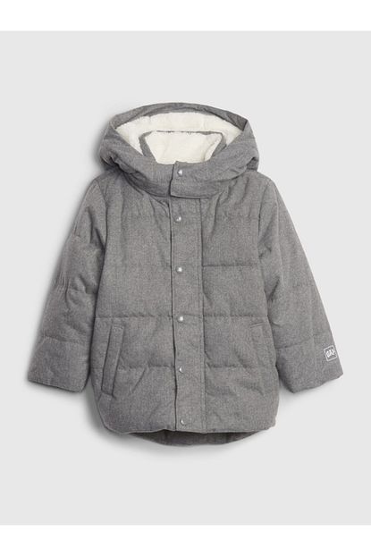 Gap Erkek Cocuk Gri Mont Trendyol