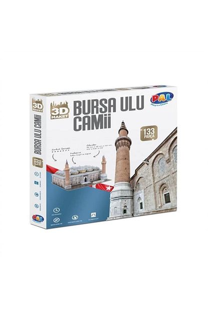 pal bursa ulu camii 133 parca 3d puzzle