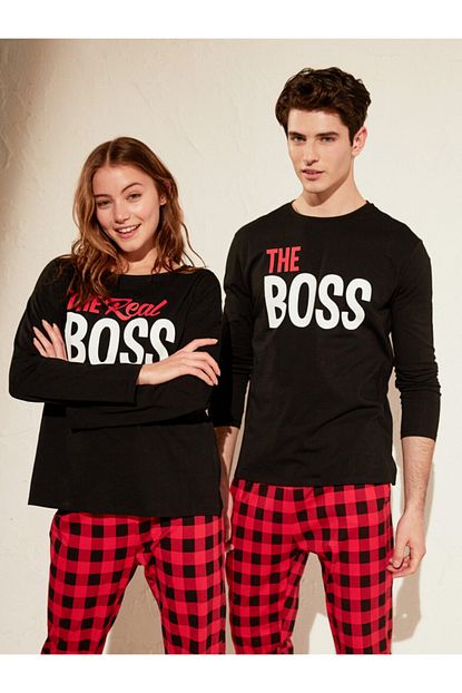 Lc Waikiki Erkek Kirmizi Ekoseli Pijama Takimi 0sh660z8 Trendyol