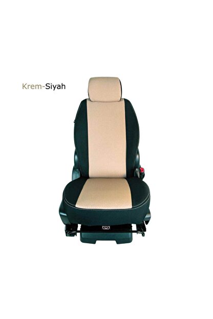 Bod Renault Symbol Oto Koltuk Kilifi 2013 Sonrasi Krem Siyah Trendyol