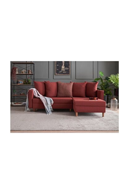 Vivense Aydam Yatakli Kose Koltuk Kiremit Sag Kose Trendyol