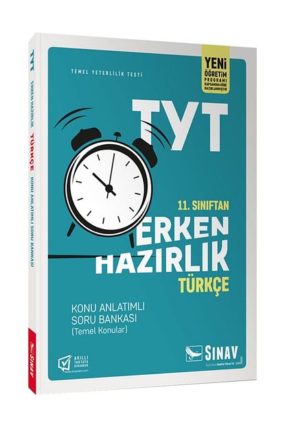 Sinav Yayinlari 11 Sinif Tyt Erken Hazirlik Turkce Konu Anlatimli Soru Bankasi Trendyol