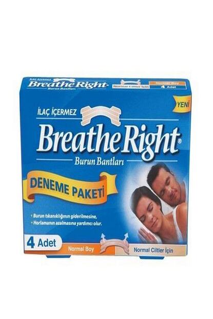 Breathe Right Burun Bandi Deneme Paketi Normal Boy 4 Lu Trendyol
