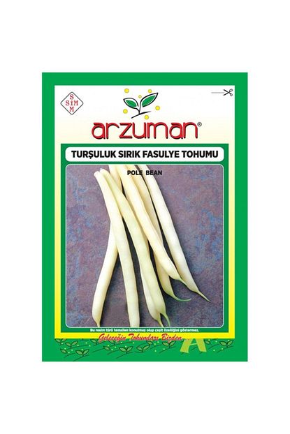 Arzuman Tursuluk Sari Sirik Fasulye Tohumu 50 Gram Trendyol