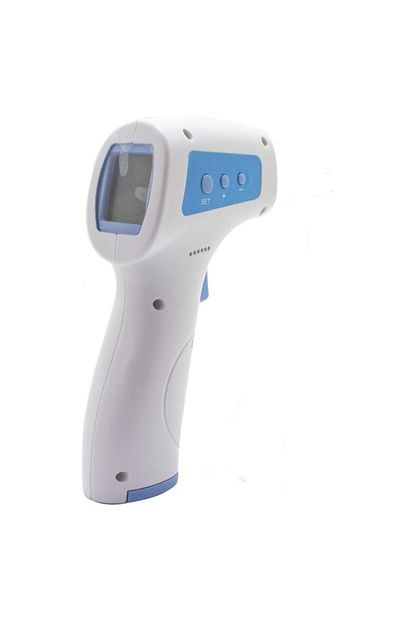 infrared dijital temassiz ates olcer termometre beyaz