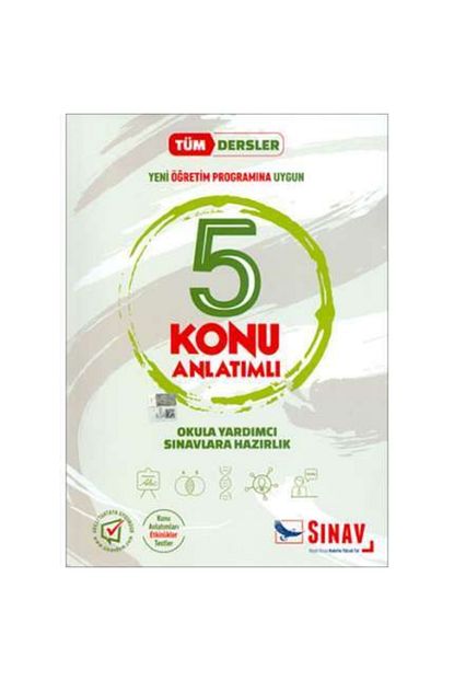 Sinav Yayinlari 5 Sinif Tum Dersler Konu Anlatimli Trendyol