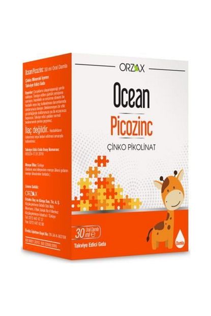Orzax Ocean Picozinc Damla 30 Ml Trendyol