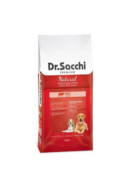 Dr Sacchi Dr Sacchi Premium Natural Beef Yetiskin Kopek Mamasi 15 Kg Trendyol