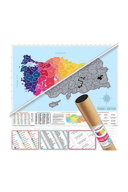scratch map kazinabilir dunya haritasi