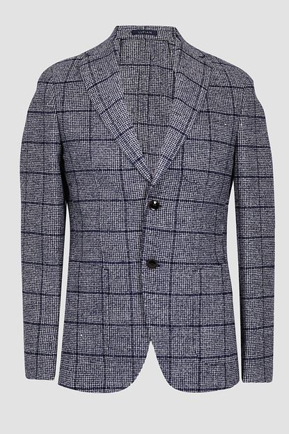 Lufian Erkek Slim Fit Linza Spor Blazer Ceket Lacivert 112140038100200 Trendyol