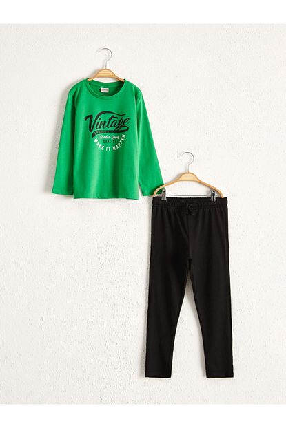 Lc Waikiki Erkek Cocuk Canli Yesil Gpn Alt Ust Takim Trendyol