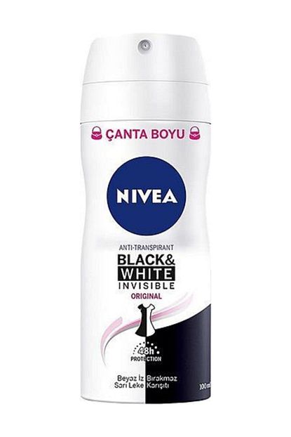 nivea invisible black white original 100 ml seyahat boyu deo sprey fiyati yorumlari trendyol