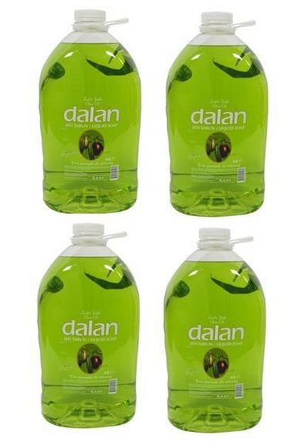 Dalan Sivi El Sabunu Zeytinyagli Pet Sise 4 Adet X 4 Litre Trendyol