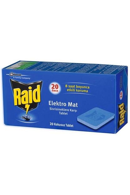 Raid Elektro Mat Sivrisinek Kovucu Tablet 20 Li Trendyol
