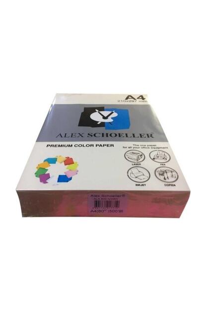 Alex Schoeller Renkli Fotokopi Kagidi A4 500 Lu Paket Sampanya Alx 500 Trendyol