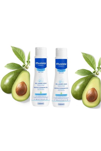 Mustela Orijinal Yeni Formul 2x200ml Gentle Shampoo Bebek Sampuan Yeni Formullu Avokadoperseos Trendyol
