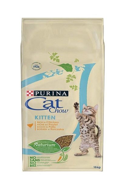 Cat Chow Purina Tavuklu Yavru Kedi Mamasi 15 Kg Cndst15ccth Trendyol