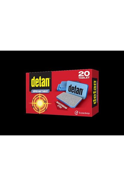 detan super mat tablet 20 li