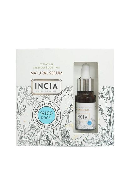 Incia Kas Ve Kirpik Guclendirici Dogal Serum 10 Ml Trendyol