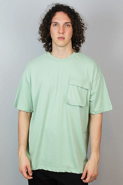 Catch Erkek Mint Oversize Cepli Tisort Trendyol