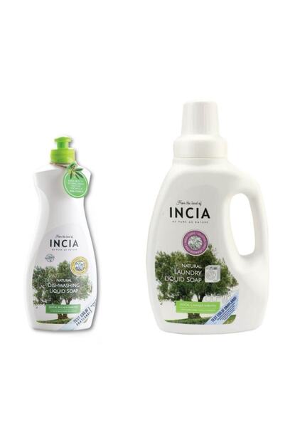Incia Dogal Camasir Sabunu 750 Ml Dogal Bulasik Sabunu 500 Ml Trendyol