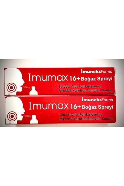 Imuneks Imumax Bogaz Spreyi 16 30 Ml 2 Adet Skt 03 2023 Trendyol