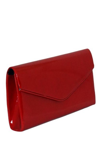 Weem Bag Kadin Kirmizi Rugan Abiye Canta Trendyol