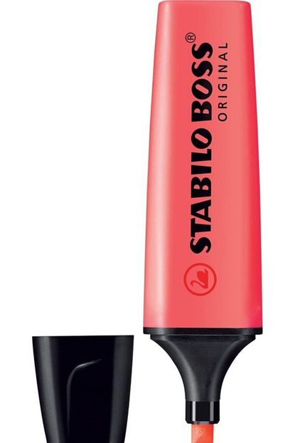 Stabilo Boss 70 40 Fosforlu Kalem Kirmizi Fiyati