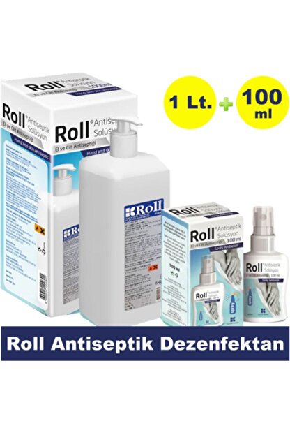 Roll Dezenfektan 1 Lt Pompali Dezenfektan Sprey 100ml Trendyol